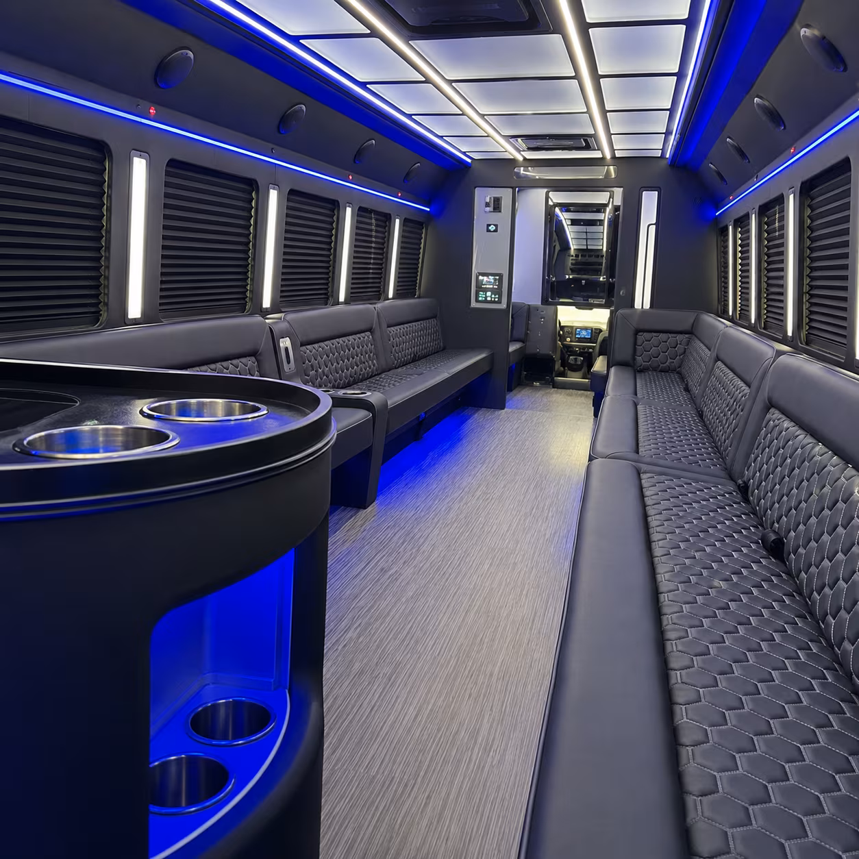 Westminster Concert & Music Festival Transportation party bus exterior