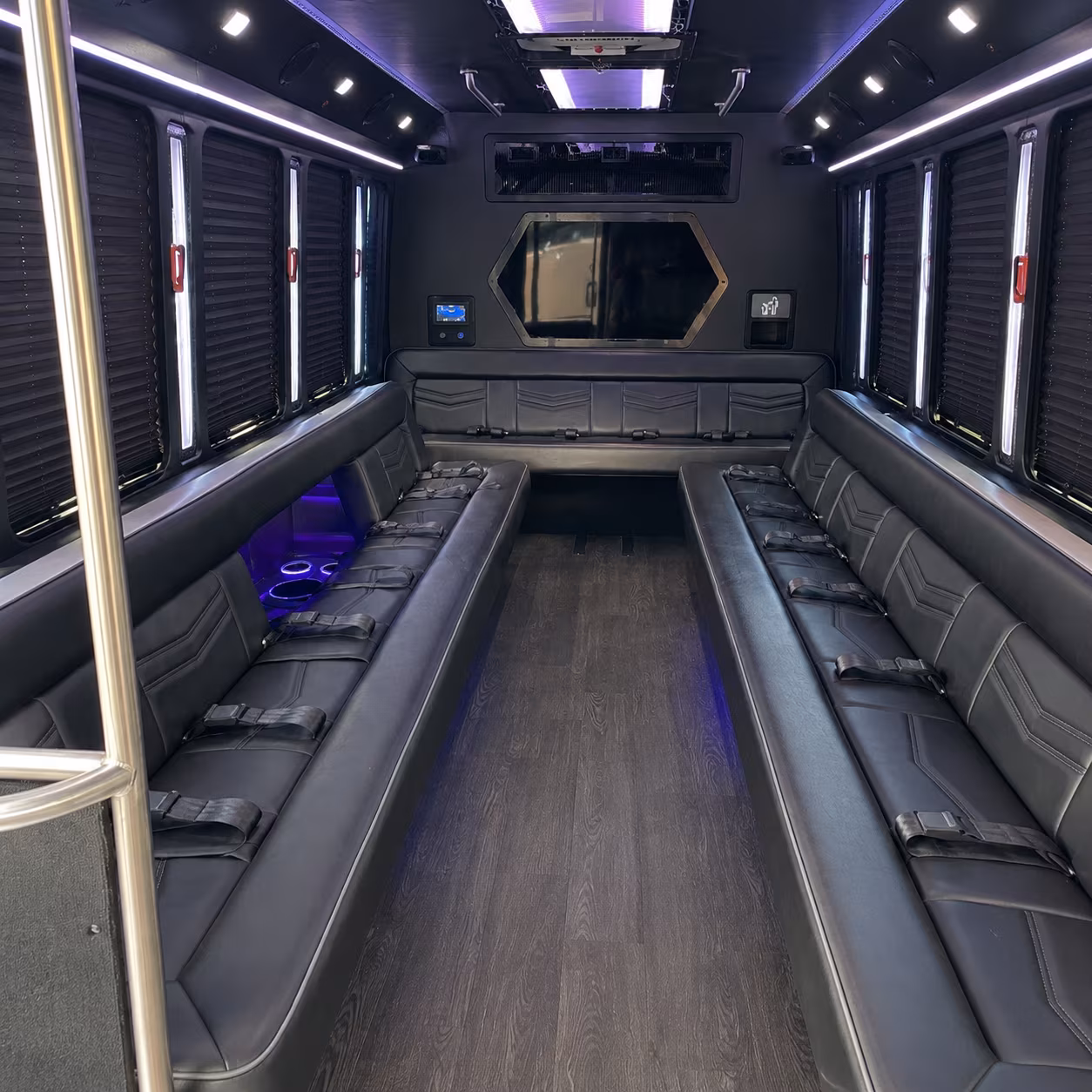 Westminster Prom & Homecoming Transportation party bus exterior