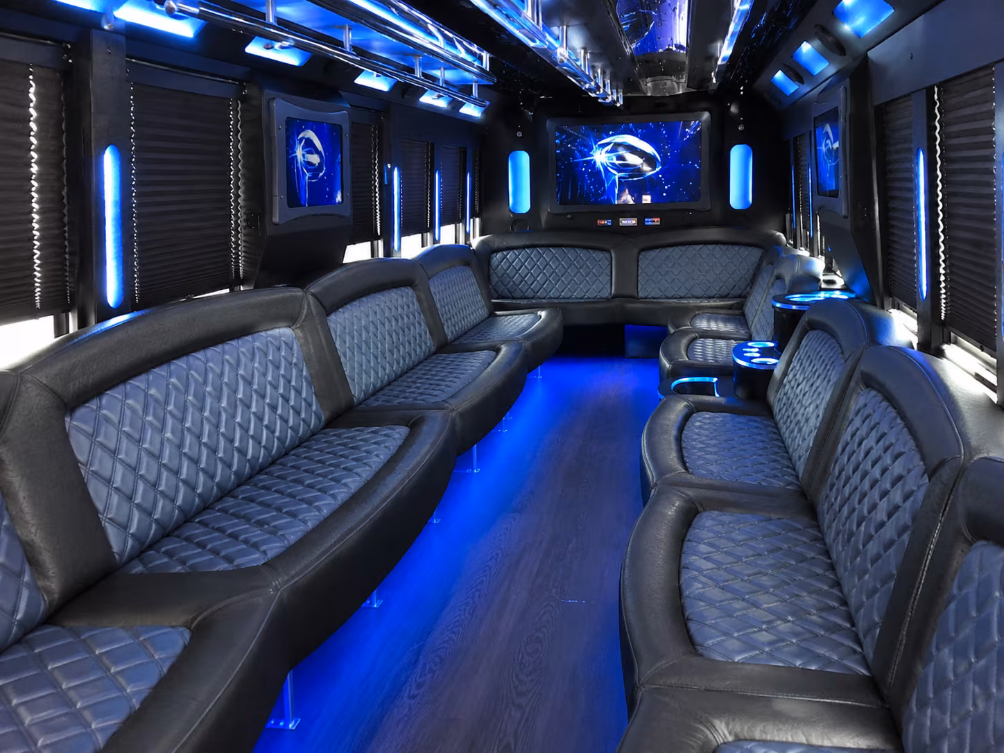 Westminster Prom & Homecoming Transportation party bus exterior