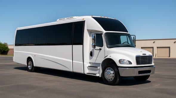 Exterior of Westminster Party Bus Company's 30 Passenger Party Bus in Commerce City