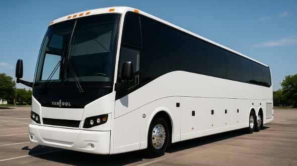 Exterior of Westminster Party Bus Company's 40 Passenger Party Bus in Broomfield